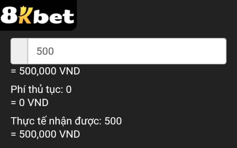Điền số tiền rút, thối thiểu 200.000 VNĐ Điền số tiền rút, thối thiểu 200.000 VNĐ