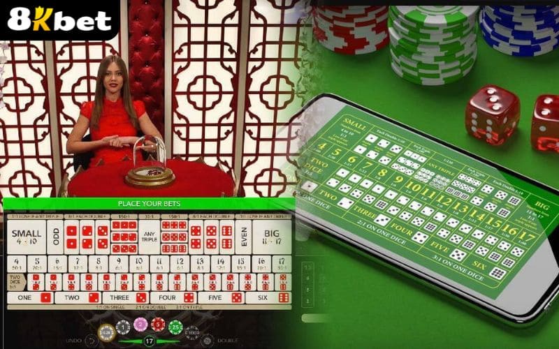 Tài Xỉu Online tại Casino 8KBET có nhiều cửa đặt cược hấp dẫn Tài Xỉu Online tại Casino 8KBET có nhiều cửa đặt cược hấp dẫn