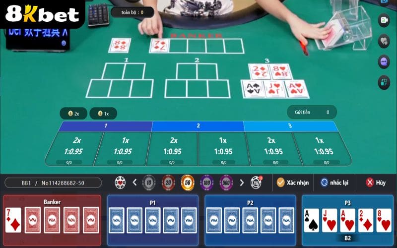 Ngưu Ngưu Online tại Casino 8KBET có nhiều cửa đặt cược hấp dẫn Ngưu Ngưu Online tại Casino 8KBET có nhiều cửa đặt cược hấp dẫn