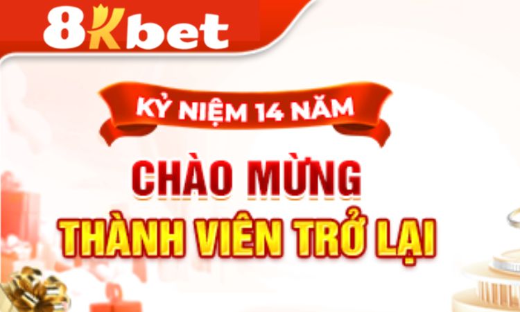 Chào Mừng Trở Lại - Khuyến mãi kỷ niệm 14 năm thành lập Chào Mừng Trở Lại - Khuyến mãi kỷ niệm 14 năm thành lập